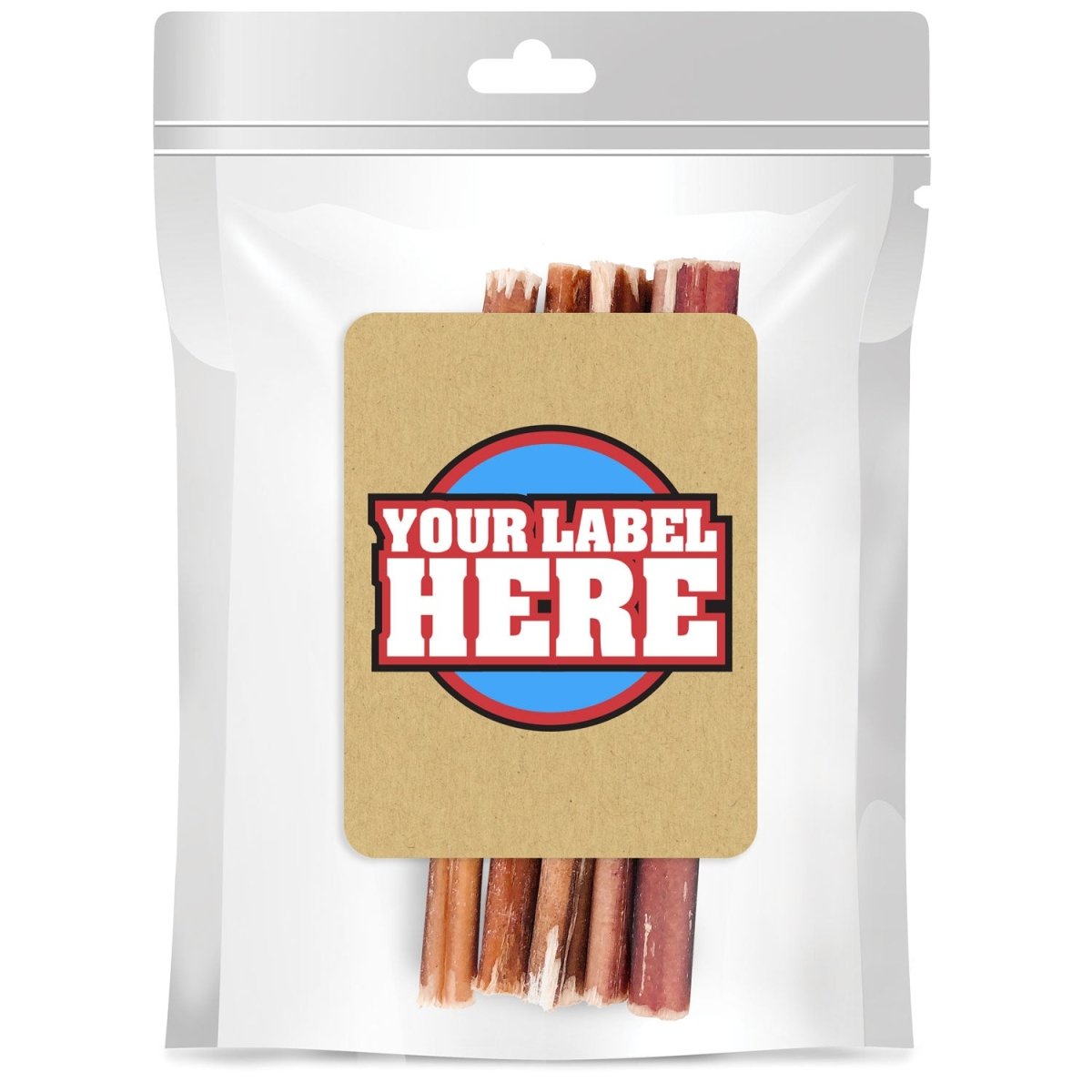 ValueBull Bully Sticks for Small Dogs, Thin 6 Inch, 400 Count RESALE PACKS (80 x 5 Count) - ValuePetSupplies