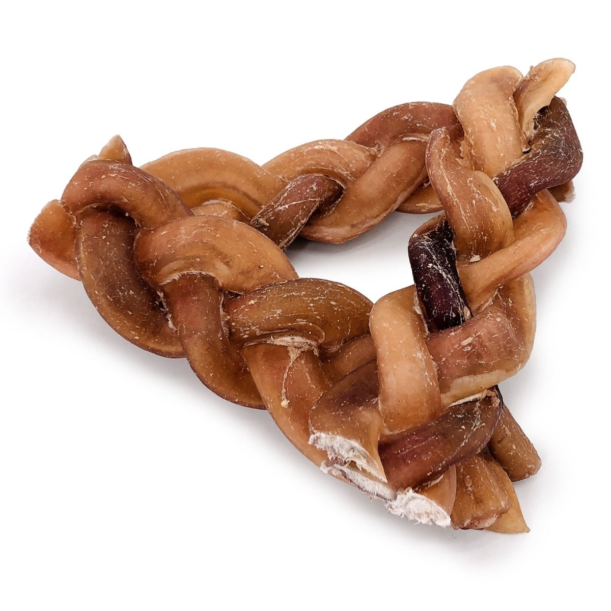 ValueBull Braided Bully Sticks for Large Dogs, Thick 6 Inch, 25 Count - ValuePetSupplies