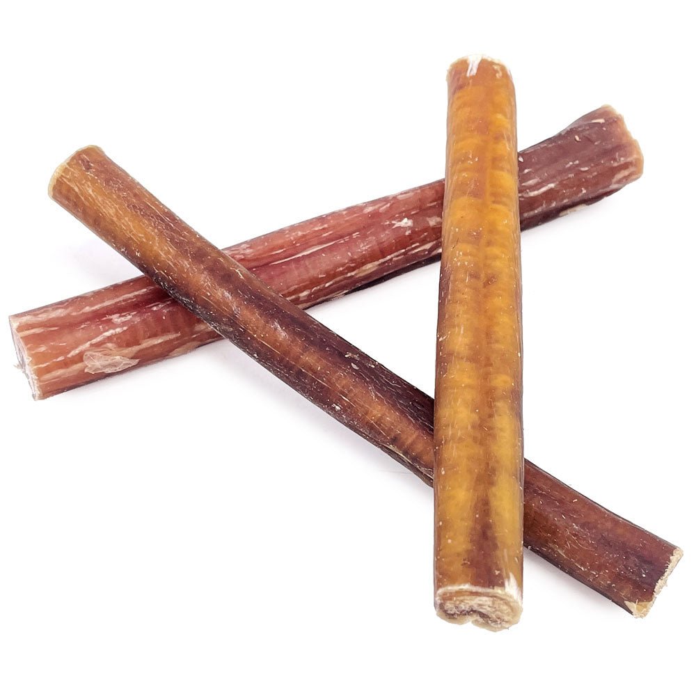 ValueBull Bully Sticks for Dogs, Thick 6 Inch, 400 Count RESALE PACKS (20 x 20 Count) - ValuePetSupplies