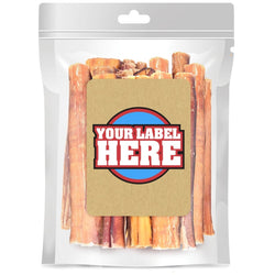 ValueBull Bully Sticks for Dogs, Thick 6 Inch, 400 Count RESALE PACKS (20 x 20 Count) - ValuePetSupplies
