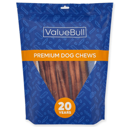 ValueBull Bully Sticks for Large Dogs, Jumbo 12 Inch, 10 Count - ValuePetSupplies