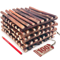 ValueBull Bully Sticks for Dogs, Jumbo 12 Inch, 100 Count - ValuePetSupplies