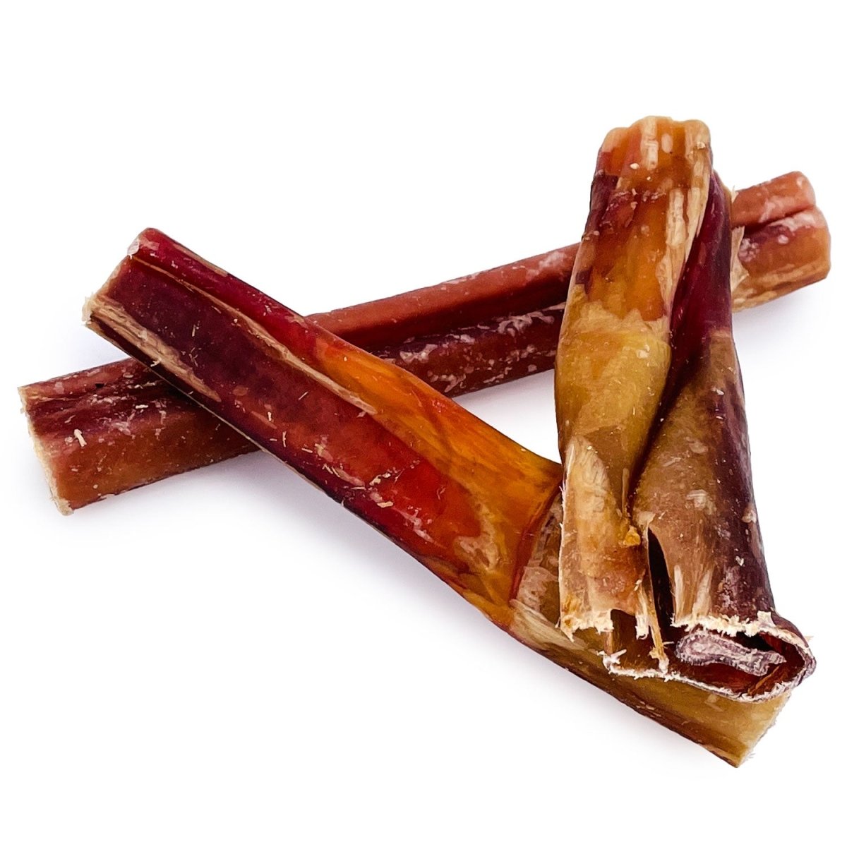 ValueBull Bully Sticks for Dogs, Thick 4 - 6 Inch, Varied Shapes, 50 Count - ValuePetSupplies