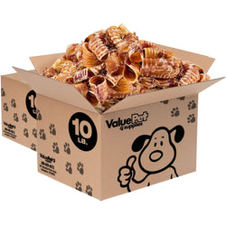 ValueBull USA Beef Trachea Bites for Small Dogs, 20 Pounds BULK PACK - ValuePetSupplies