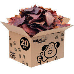 ValueBull USA Collagen Chips, Beef Dog Chews, Smoked, 20 Pounds BULK PACK - ValuePetSupplies