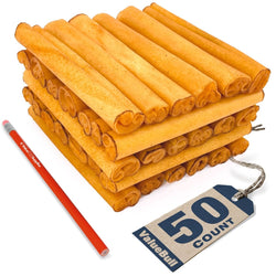 ValueBull USA Collagen Sticks, Beef Dog Chews, Lightly Smoked, Jumbo 6 Inch, 50 Count - ValuePetSupplies