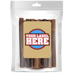 ValueBull USA Collagen Sticks For Dogs, Bully Sticks & Rawhide Alternative, Medium 6 Inch, 400 Count RESALE PACKS (40 x 10 Count) - ValuePetSupplies