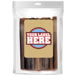 ValueBull USA Collagen Sticks For Dogs, Bully Sticks & Rawhide Alternative, Medium 6 Inch, 400 Count RESALE PACKS (20 x 20 Count) - ValuePetSupplies