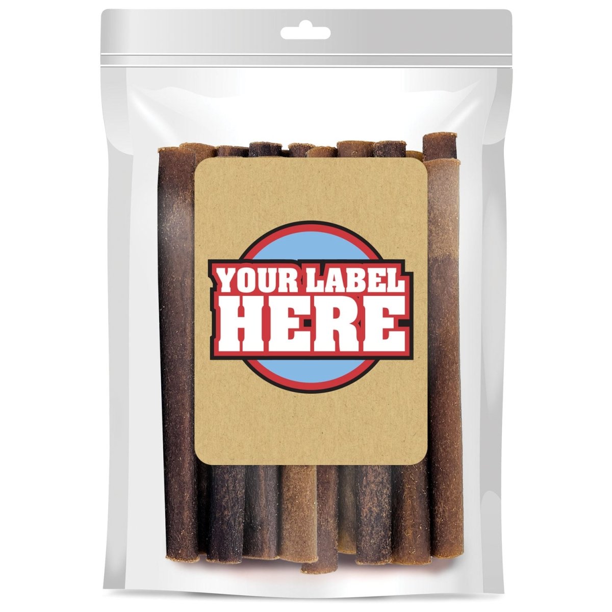 ValueBull USA Collagen Sticks For Dogs, Bully Sticks & Rawhide Alternative, Medium 6 Inch, 400 Count RESALE PACKS (20 x 20 Count) - ValuePetSupplies