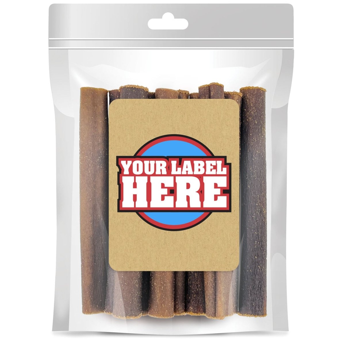 ValueBull USA Collagen Sticks For Dogs, Bully Sticks & Rawhide Alternative, Thick 6 Inch, 400 Count RESALE PACKS (40 x 10 Count) - ValuePetSupplies