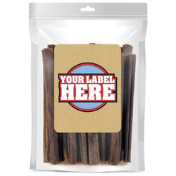 ValueBull USA Collagen Sticks For Small Dogs, Bully Sticks & Rawhide Alternative, Thin 6 Inch, 400 Count RESALE PACKS (20 x 20 Count) - ValuePetSupplies