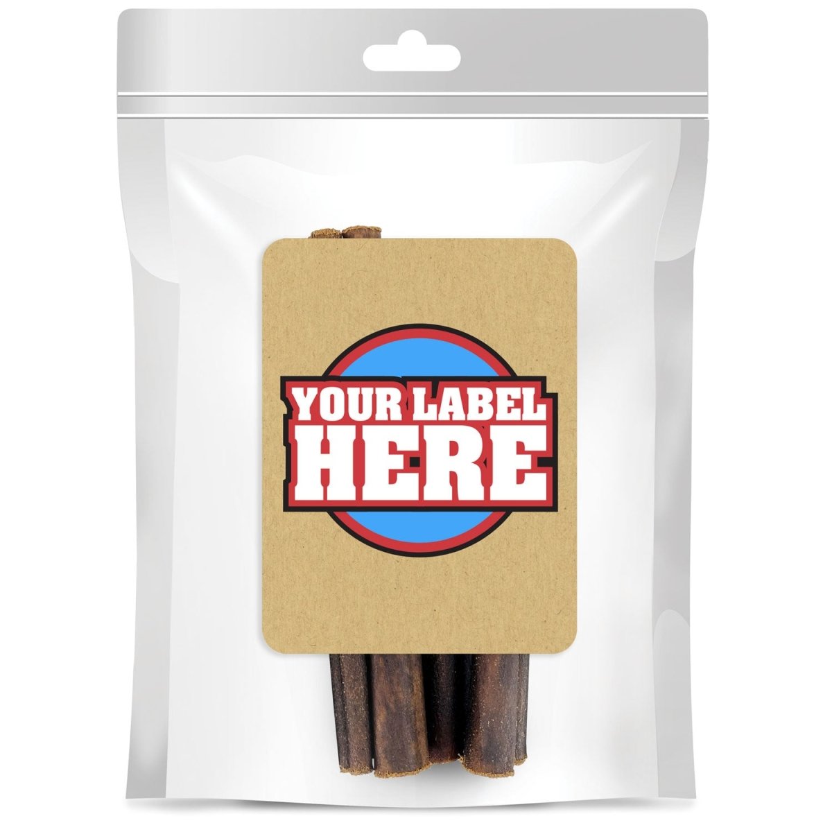 ValueBull USA Collagen Sticks For Small Dogs, Bully Sticks & Rawhide Alternative, Thin 6 Inch, 400 Count RESALE PACKS (80 x 5 Count) - ValuePetSupplies