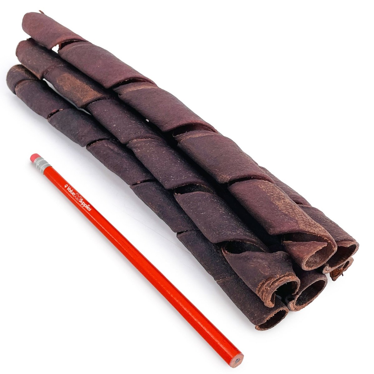 ValueBull USA Collagen Spirals, Thin 10 - 12 Inch, 50 Count - ValuePetSupplies