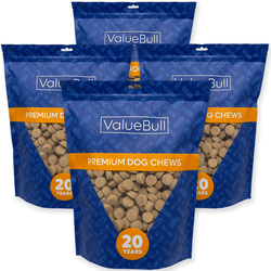 ValueBull USA Freeze Dried Chicken, Apple, Kale Training Treats for Dogs & Cats, 8 Pounds Wholesale Pack - ValuePetSupplies