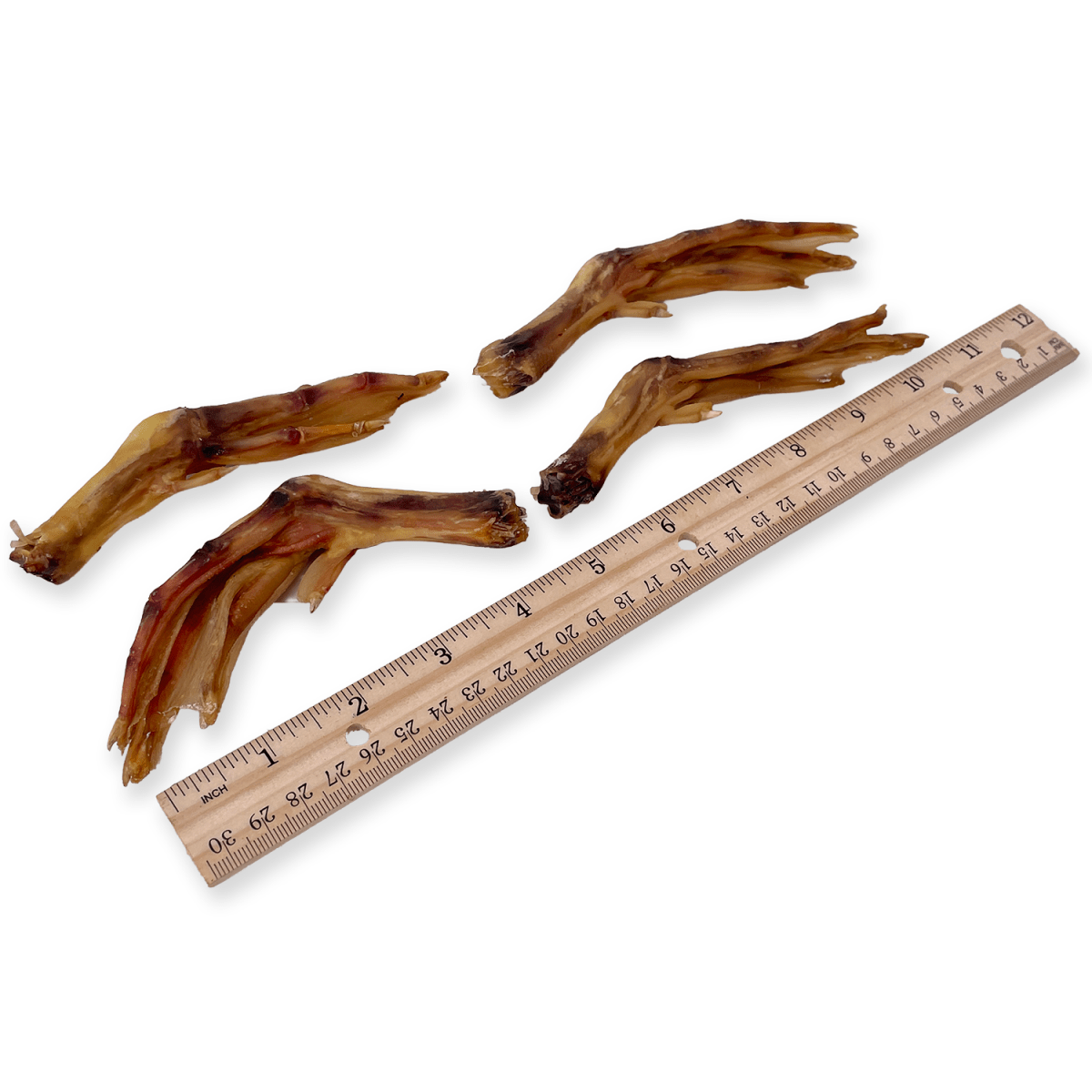 ValueBull USA Dehydrated Duck Feet for Dogs, 400 Count Wholesale Pack - ValuePetSupplies