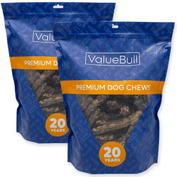 USA Dehydrated Duck Necks for Dogs, 100 Count Wholesale Pack - ValuePetSupplies