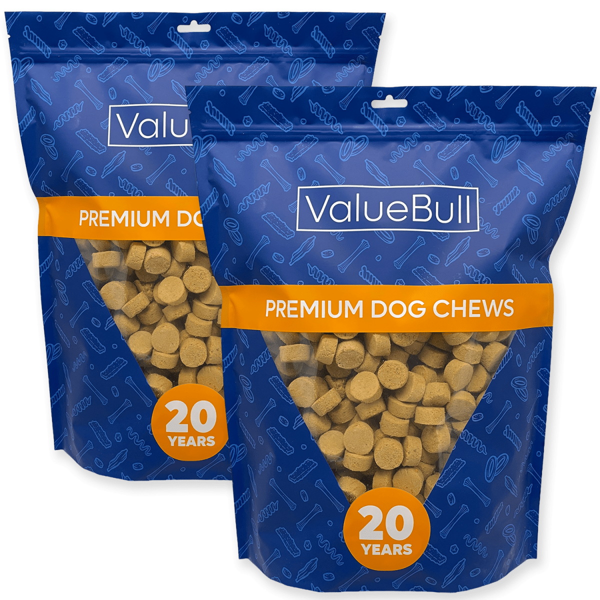 ValueBull USA Freeze Dried Fish & Sweet Potato Training Treats for Dogs & Cats, 4 Pounds - ValuePetSupplies