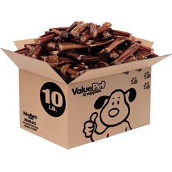 ValueBull USA Bully Sticks for Dogs, 6 Inch, 10 Pounds BULK PACK - ValuePetSupplies