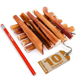 ValueBull USA Bully Sticks, Medium 6 Inch, 10 Count - ValuePetSupplies