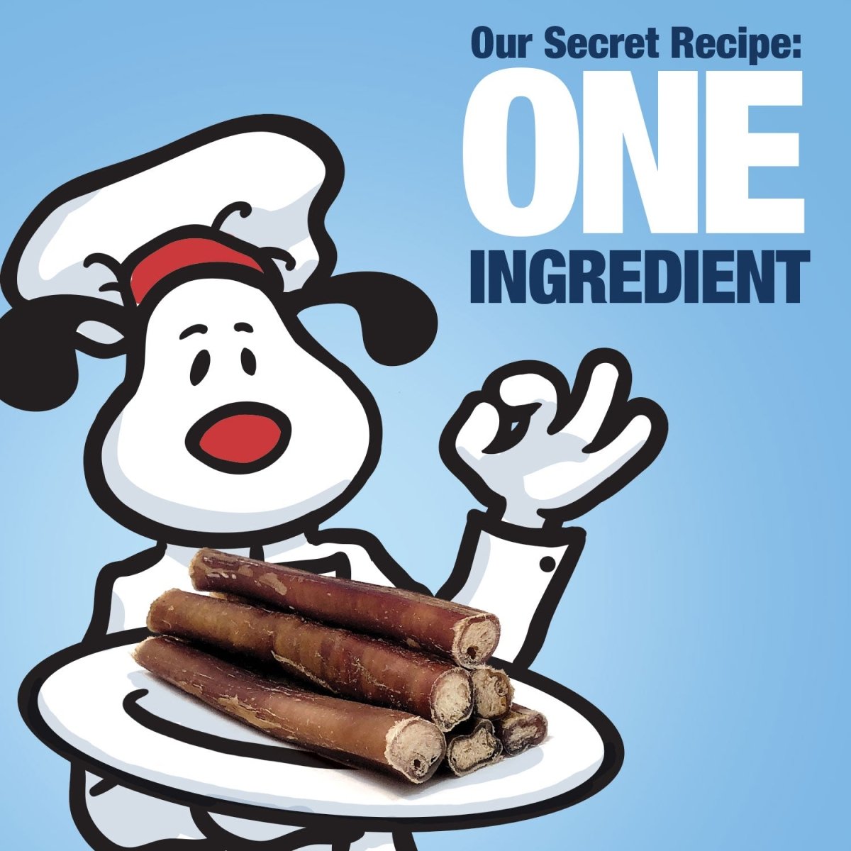 ValueBull USA Bully Sticks for Small Dogs, Extra Thin 6 Inch, 10 Count - ValuePetSupplies
