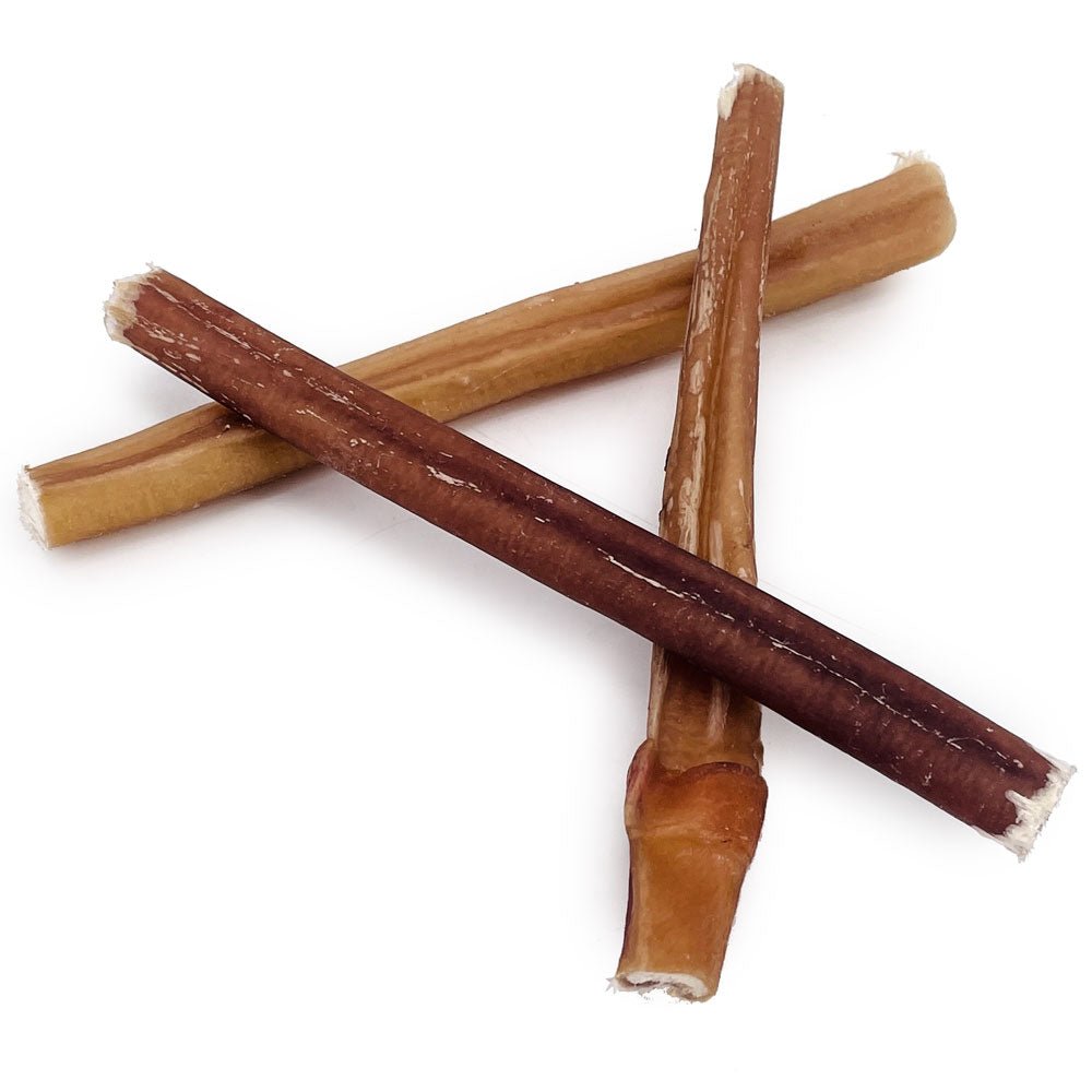 ValueBull USA Bully Sticks for Small Dogs, Extra Thin 6 Inch, 100 Count BULK PACK - ValuePetSupplies