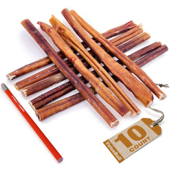 ValueBull USA Bully Sticks, Thick 12 Inch, 10 Count - ValuePetSupplies