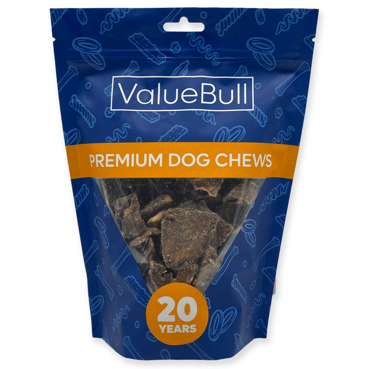 ValueBull Beef Heart Cubes for Dogs, 1 Pound - ValuePetSupplies