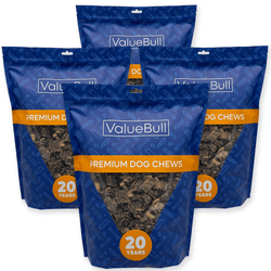 ValueBull Beef Heart Cubes for Dogs, 20 Pound Wholesale Pack - ValuePetSupplies