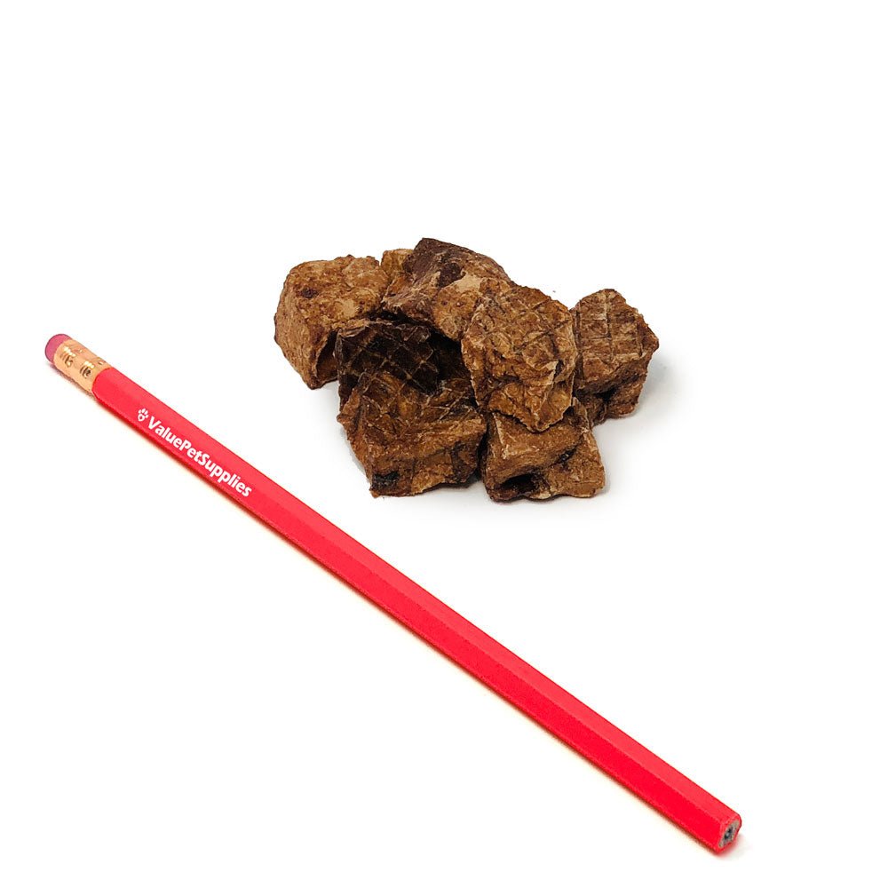 ValueBull Premium Beef Lung Cubes, 10 Pounds BULK PACK - ValuePetSupplies