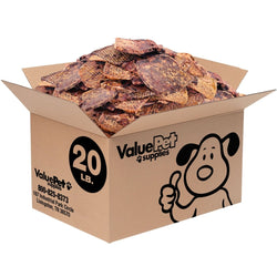 ValueBull Beef Lung Wafers, Premium 20 Pounds Wholesale Pack - ValuePetSupplies