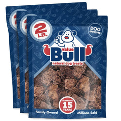 ValueBull Beef Lung Wafers, Premium 6 Pounds - ValuePetSupplies