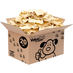 ValueBull USA Rawhide Chips, 20 Pound Bulk Pack - ValuePetSupplies