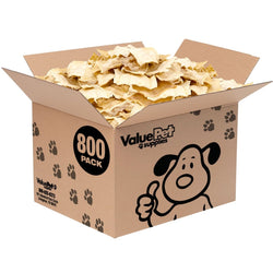 ValueBull USA Rawhide Chips, 800 Count Wholesale Pack - ValuePetSupplies