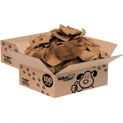 ValueBull USA Rawhide Chips, Smoked, 200 Count Bulk Pack - ValuePetSupplies