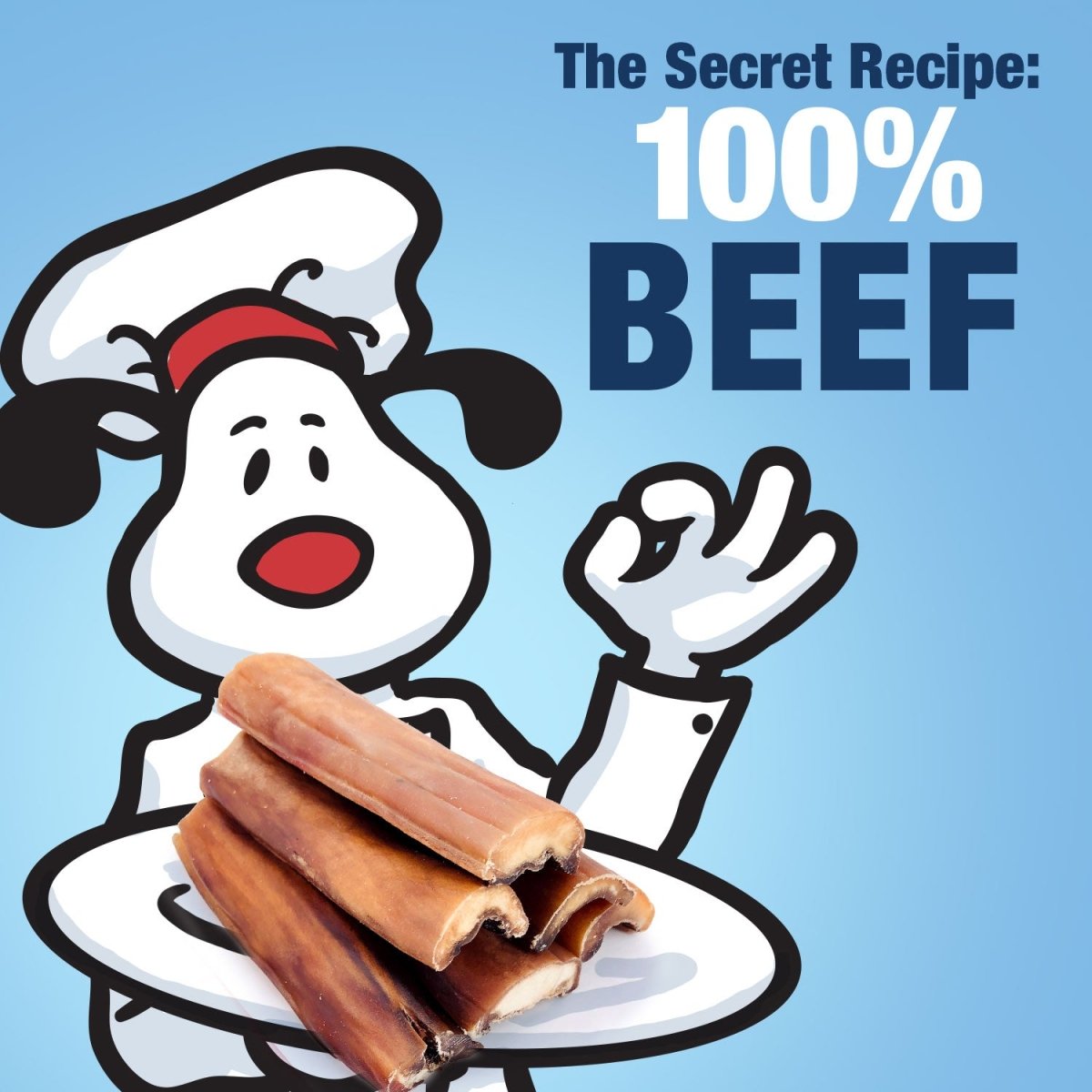 ValueBull Beef Cheek Slices, Long Lasting Dog Chews, Varied Sizes, Shapes, & Colors, 5 Pound Bulk Pack - ValuePetSupplies