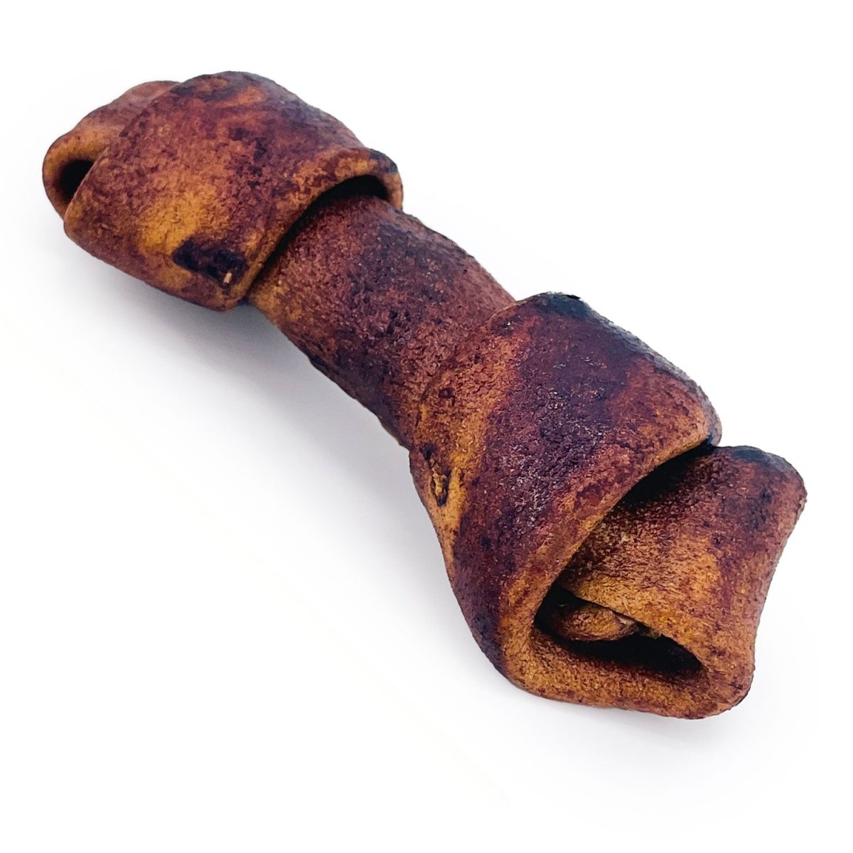 ValueBull USA Rawhide Dog Bones, Premium Thick Cut, 4 Inch, Natural Beef Flavor, 25 Count - ValuePetSupplies