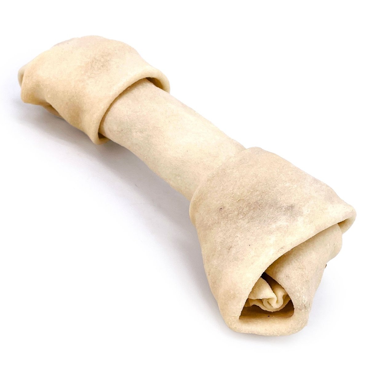 ValueBull USA Rawhide Dog Bones, Premium Thick Cut, 6 Inch, Natural Flavor, 10 Count - ValuePetSupplies