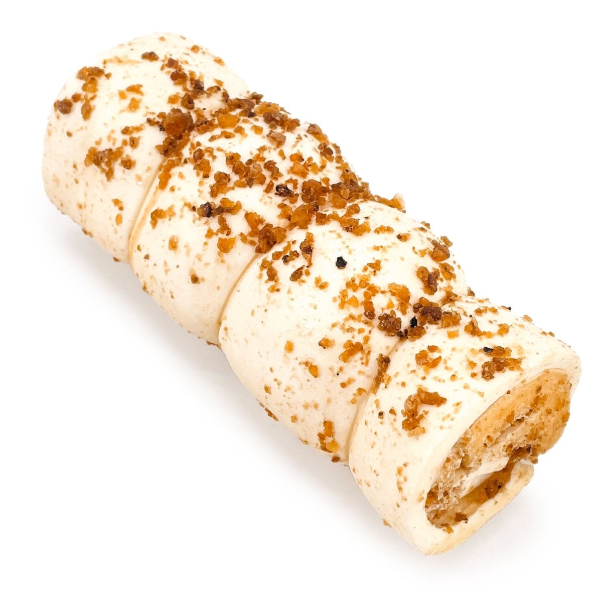 ValueBull Beef Cheek Rolls, Long Lasting Dog Chews, Bully Dusted, 4 - 6 Inch, 3 Count - ValuePetSupplies
