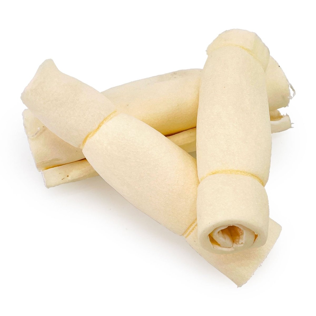 ValueBull Beef Cheek Rolls, Long Lasting Dog Chews, Varied Shapes, 6 Inch, 5 Pounds - ValuePetSupplies