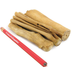 ValueBull Cow Tails Dog Chews, Varied Shapes, 10 Pounds BULK PACK - ValuePetSupplies