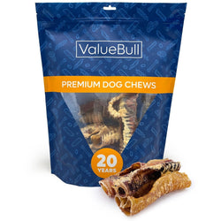 ValueBull Beef Trachea, Varied Shapes, 1 Pound - ValuePetSupplies
