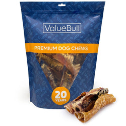 ValueBull Beef Trachea, Varied Shapes, 2 Pounds - ValuePetSupplies