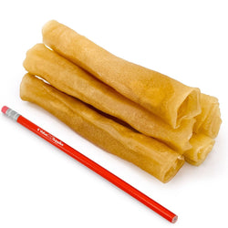 ValueBull Buffalo Collagen Sticks For Dogs, Bully Sticks & Rawhide Alternative, Jumbo 6 Inch, 200 ct BULK PACK - ValuePetSupplies