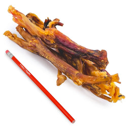 ValueBull Beef Tendons For Dogs, Jumbo, Varied Shapes, 10 Pounds BULK PACK - ValuePetSupplies
