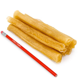 ValueBull Buffalo Collagen Sticks For Dogs, Bully Sticks & Rawhide Alternative, Thick 6 Inch, 10 Count - ValuePetSupplies
