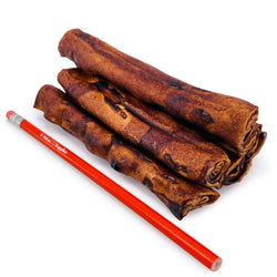 ValueBull USA Retriever Rolls for Small Dogs, Premium Rawhide, Thin 5 - 6 Inch, Natural Beef Flavor, 50 Count - ValuePetSupplies