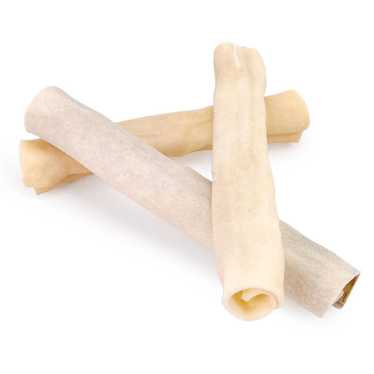 ValueBull USA Retriever Rolls for Small Dogs, Premium Rawhide, Thin 5 - 6 Inch, 200 Count BULK PACK - ValuePetSupplies