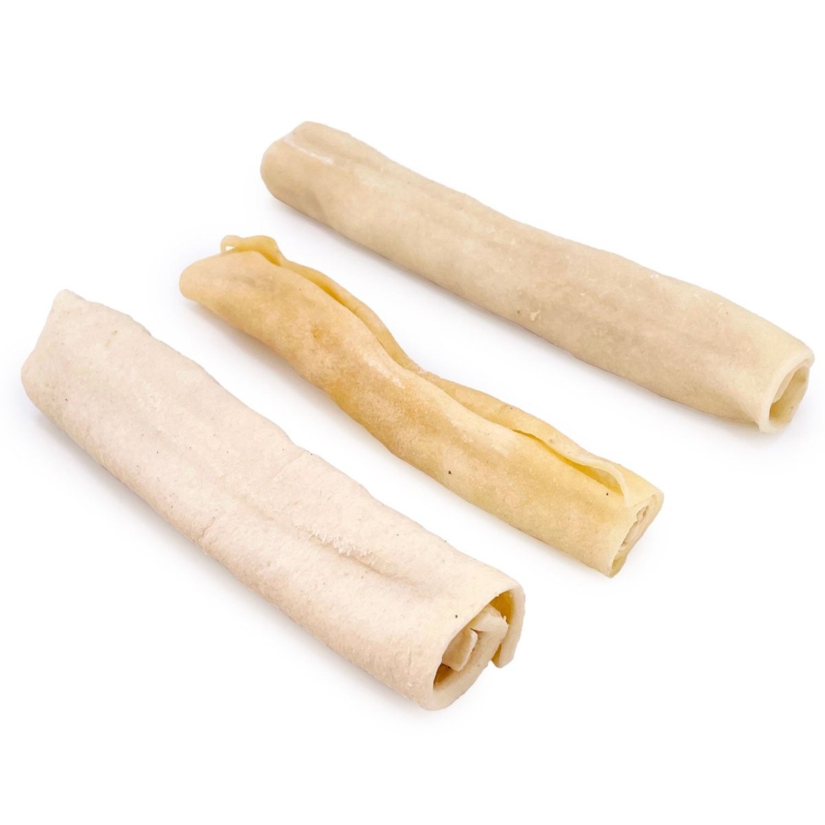 ValueBull USA Retriever Rolls for Small Dogs, Premium Rawhide, Thin 5 - 6 Inch, 200 Count BULK PACK - ValuePetSupplies