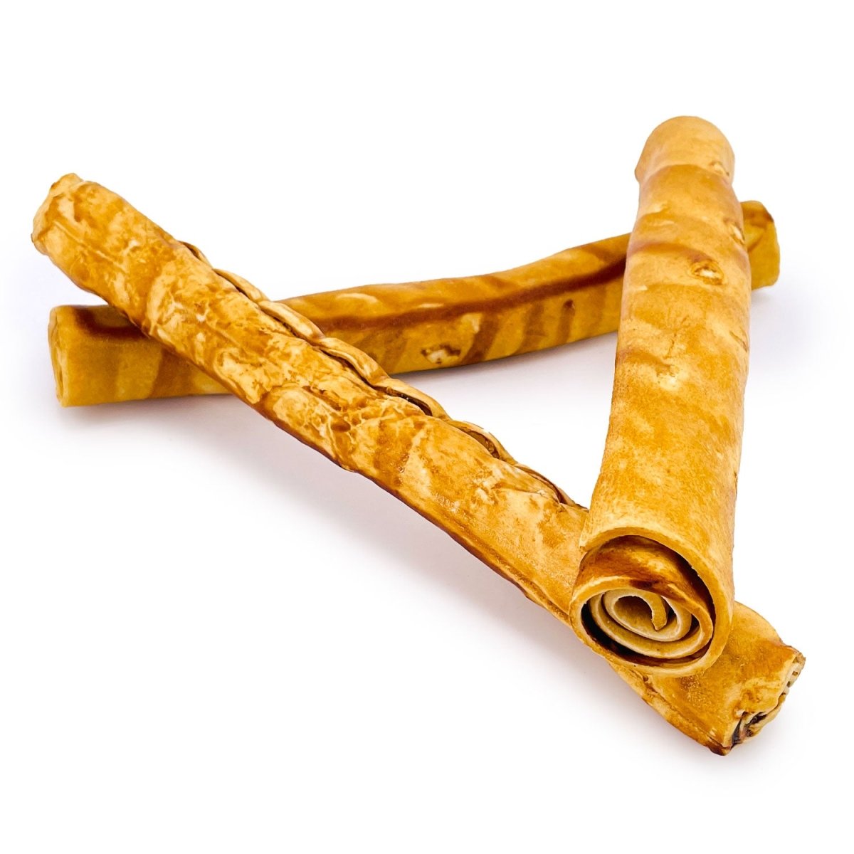 ValueBull USA Retriever Rolls, Premium Rawhide Chews, Thick 10 Inch, Chicken Infused, 50 Count BULK PACK - ValuePetSupplies