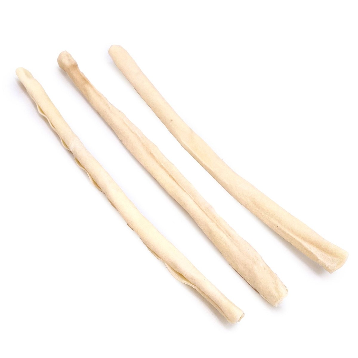 ValueBull USA Retriever Rolls for Small Dogs, Premium Rawhide, Thin 10 Inch, 50 Count - ValuePetSupplies